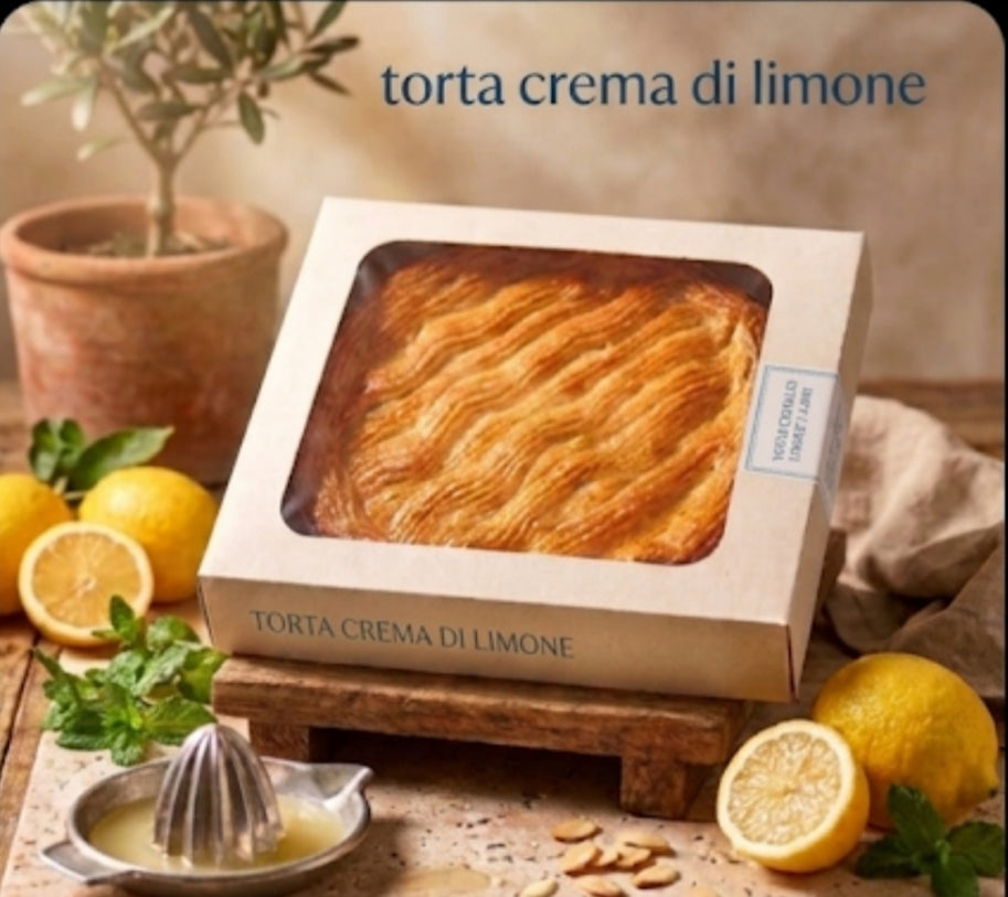 TORTA CREMA DI LIMONE- 1,200 KG.